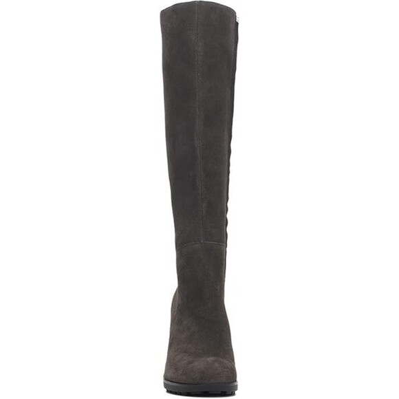Kenneth Cole Women's Grey Suede Leather Knee High Justin 2.0 Boots US 8 EU 38.5 - Picture 2 of 11